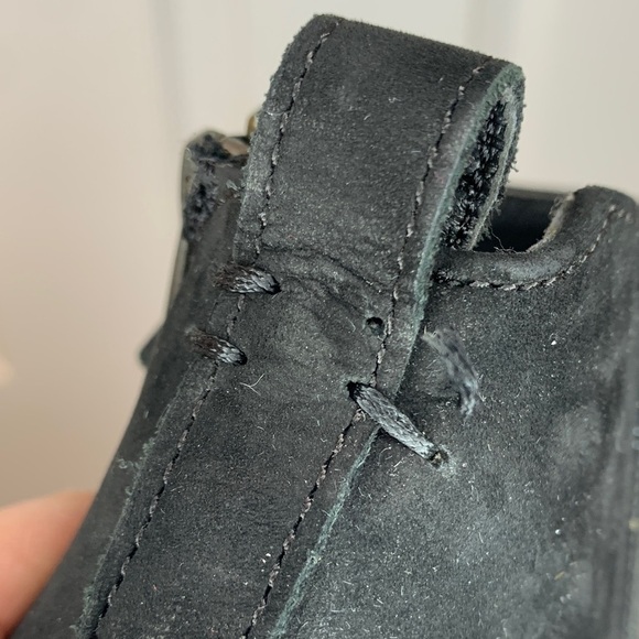 Steve Madden Black Ankle Booties Faux suede Size 7 Brand New - Picture 13 of 15